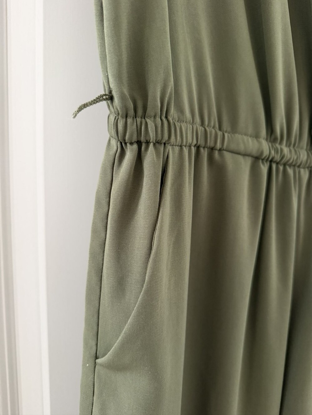 BeBop Olive Green Jumpsuit - Picture 2 of 5